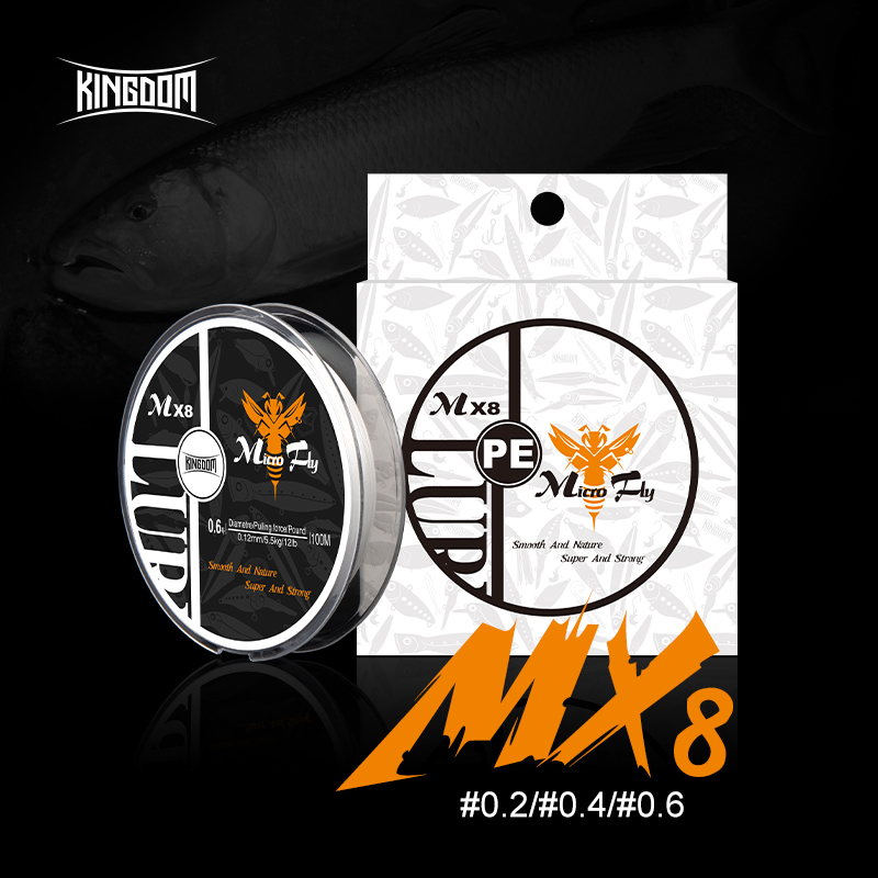 Fishing Equipment Bundle - Рыболовные лески Kingdom Micro Fly THINNER,