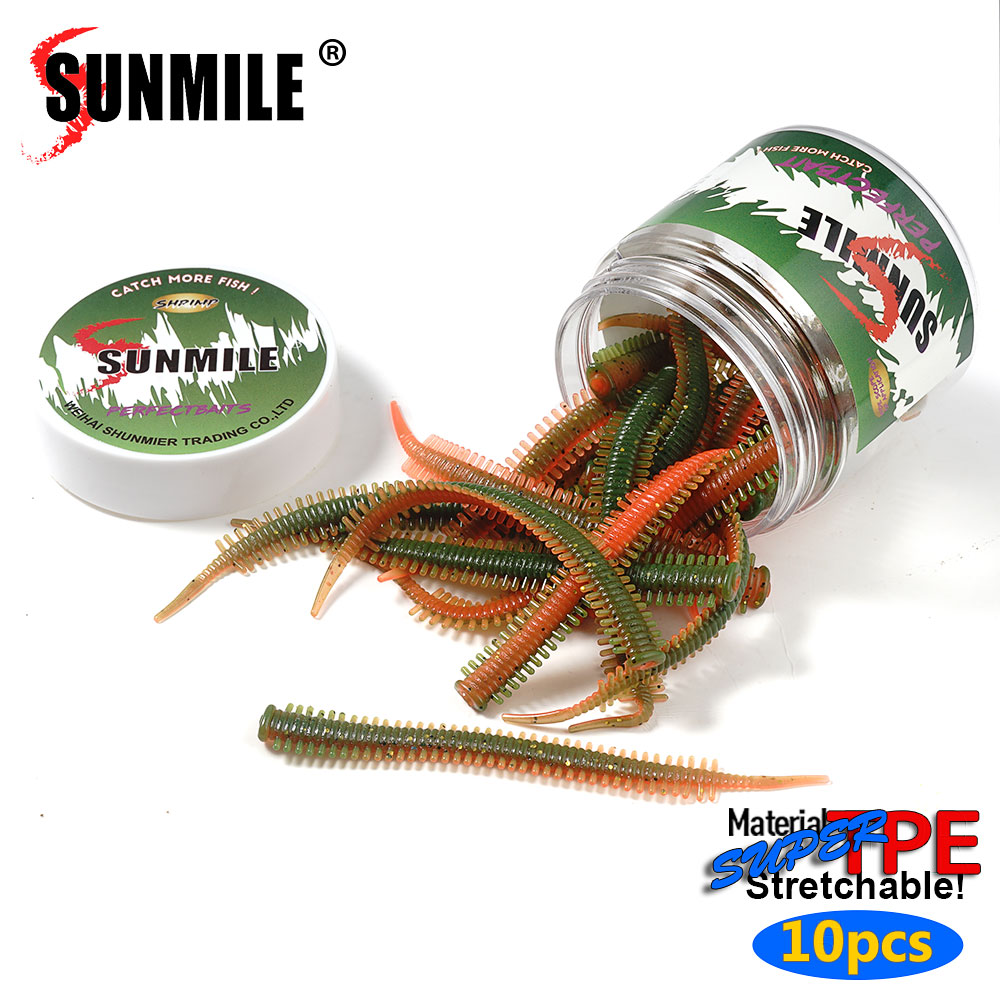 Fishing Equipment For Trout - SUNMILE 10 шт. приманок в виде