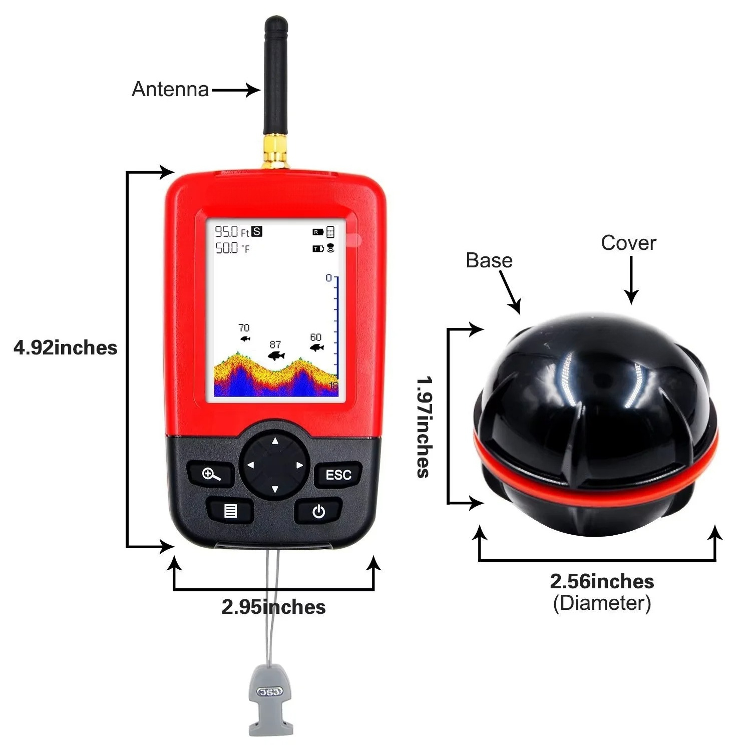 Fishing Equipment Manufacturers - Новый эхолот для глубоководной рыбалки: портативное