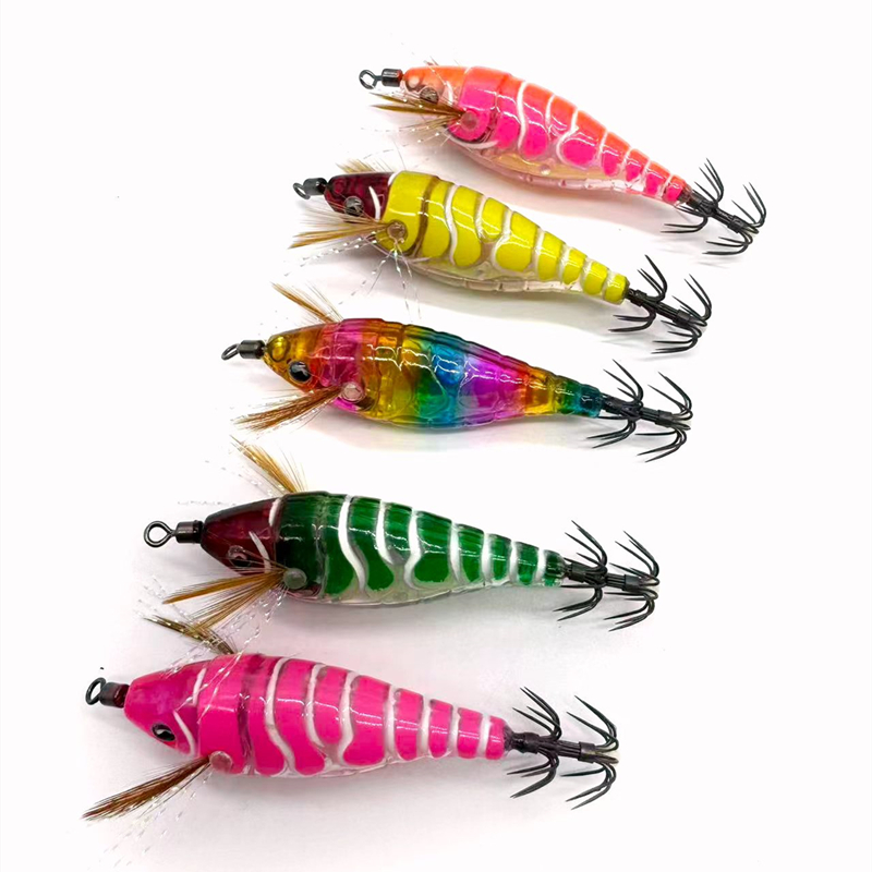 Fishing Equipment Japan - Светящаяся деревянная приманка для креветок и