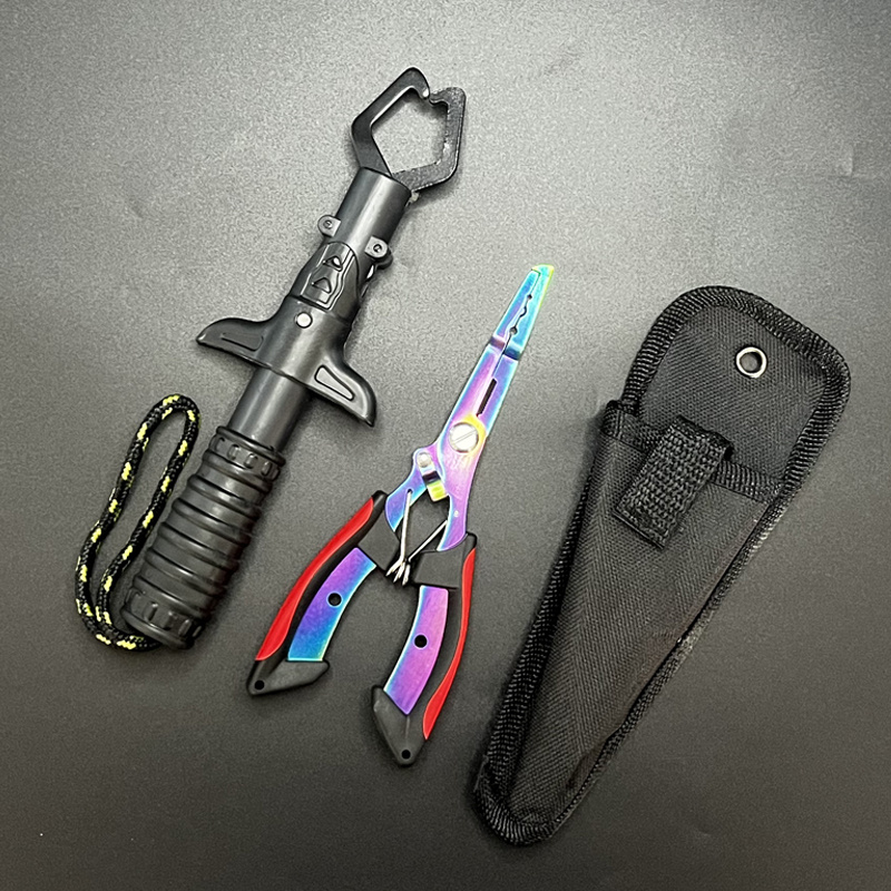 Used Fishing Equipment Near Me - Набор рыболовных плоскогубцев и захватов для
