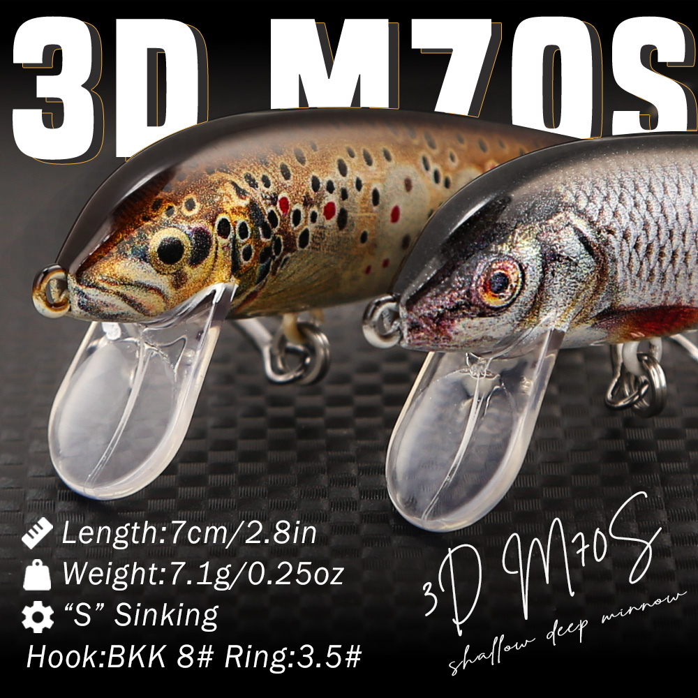 Воблеры B&U Fishing Lures Sink – обзор и цена Fishing Equipment For Trout