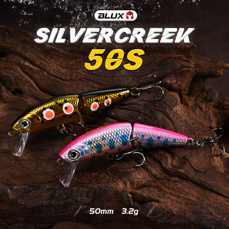 BLUX DR. Minnow Joint 50S Swim – обзор и цена Fishing Equipment For Trout