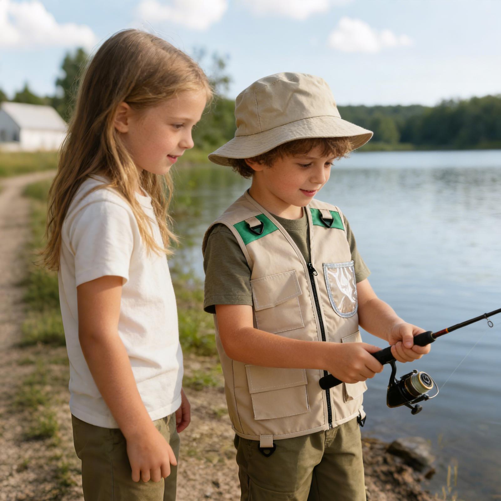 Хит продаж: Детский жилет для  – обзор и цена Fishing Equipment Logos