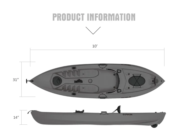 10 футов, 1 человек, пластиков – обзор и цена Fishing Equipment Us