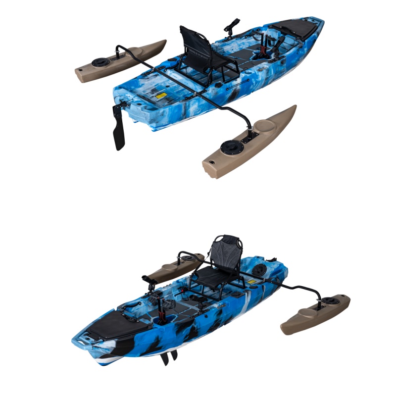 Новый модульный педальный каяк – обзор и цена Fishing Equipment Us